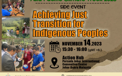 Achieving Just Transition for Indigenous Peoples
