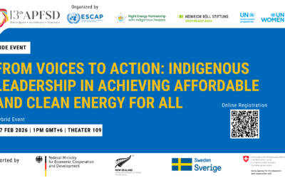 From Voices to Action: Indigenous Leadership in Achieving Affordable and Clean Energy for All