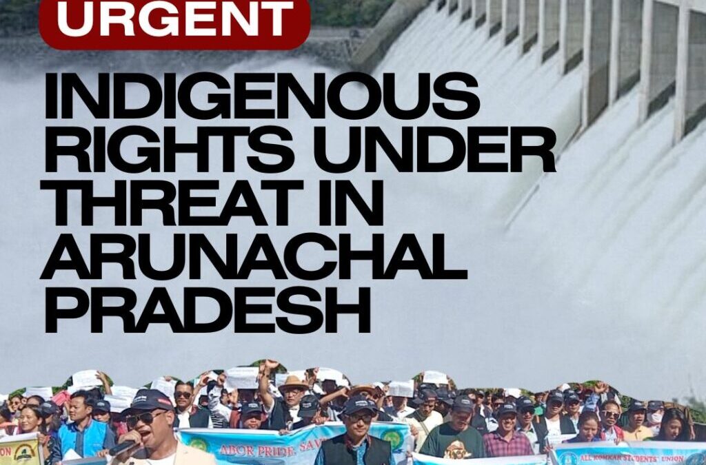 Statement of Concern and Solidarity with Indigenous Peoples Protesting the Siang Upper Multipurpose Project in Arunachal Pradesh, India